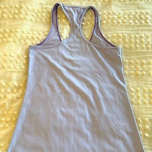 Lulu lemon razor tank periwinkle size 6-8 (tag ripped off, unsure)